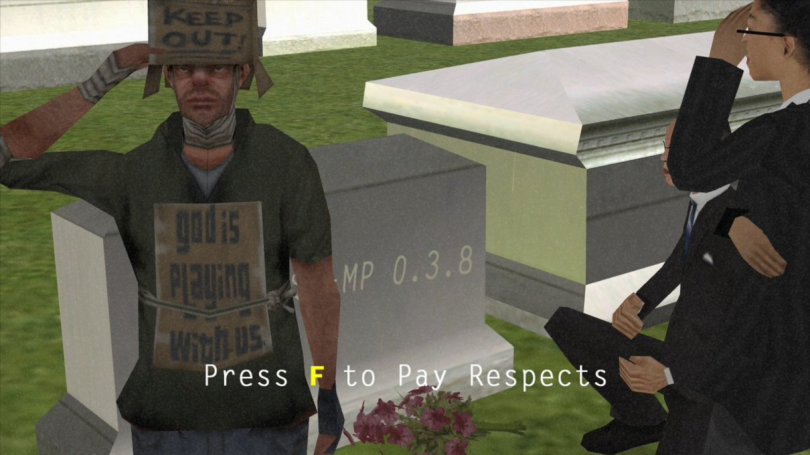 Выражение «Press F to pay respect» признано неполиткорректным