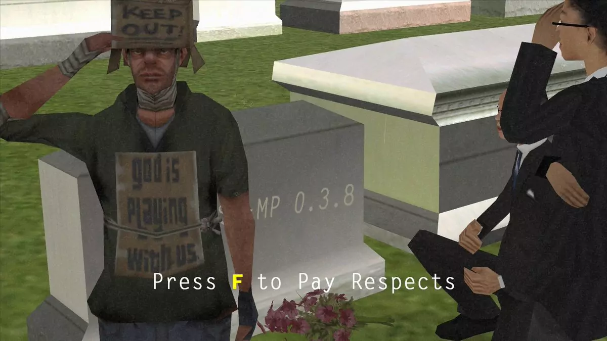 Выражение «Press F to pay respect» признано неполиткорректным