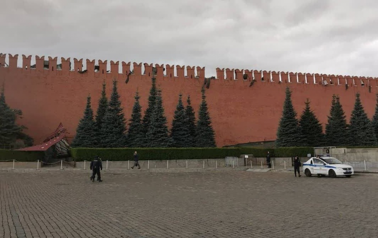 Забор кремля