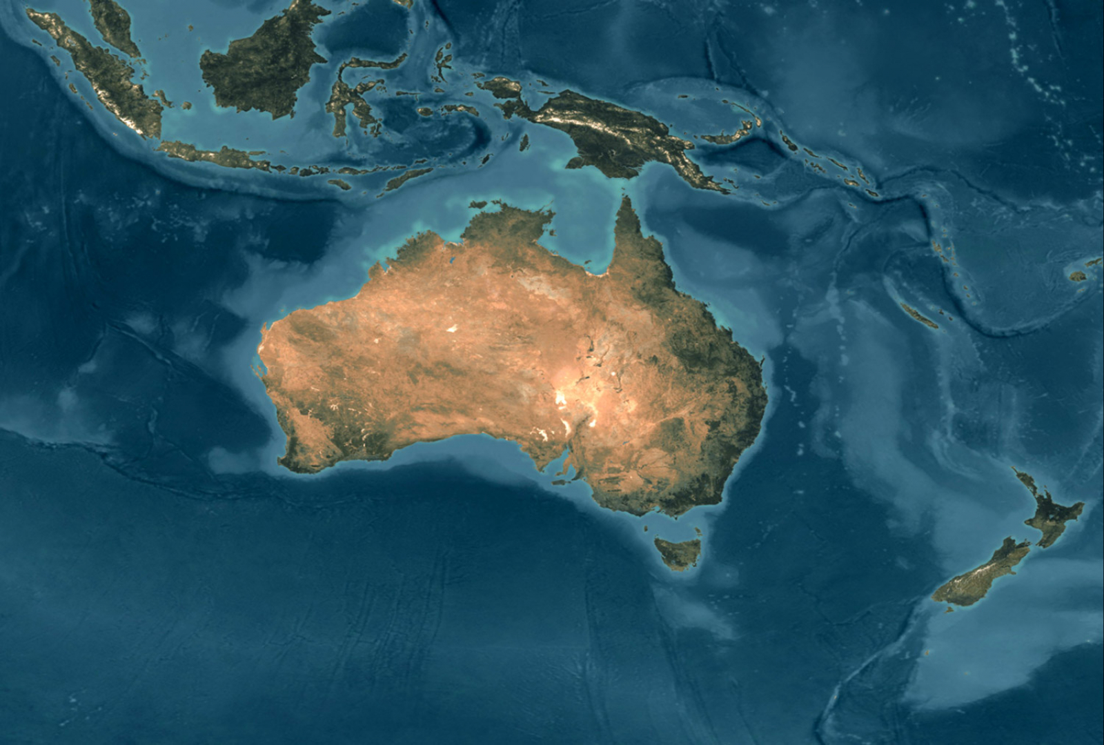 материки земли австралия