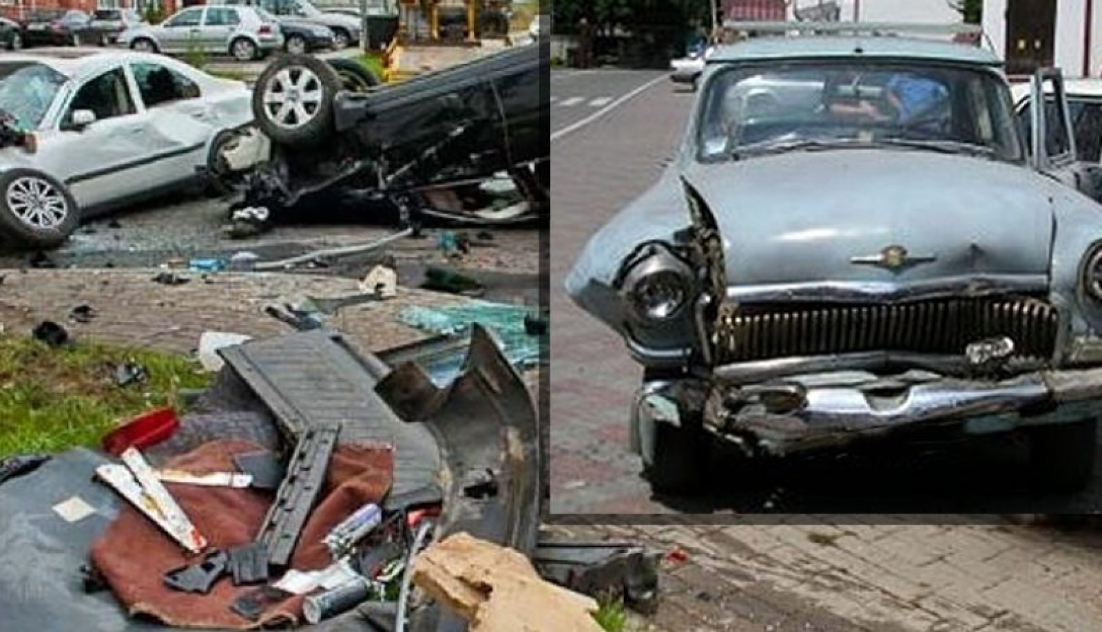 В Волгограде дед на 21 Волге таранил авто чиновников администрации