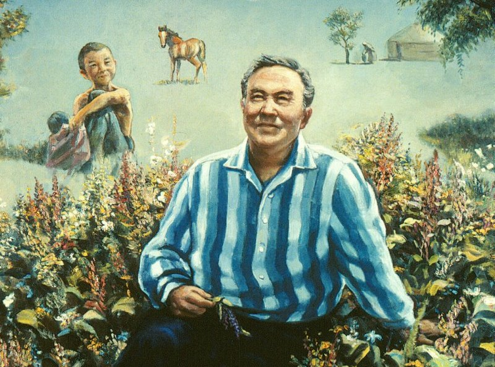 Портрет Нурсултана Назарбаева