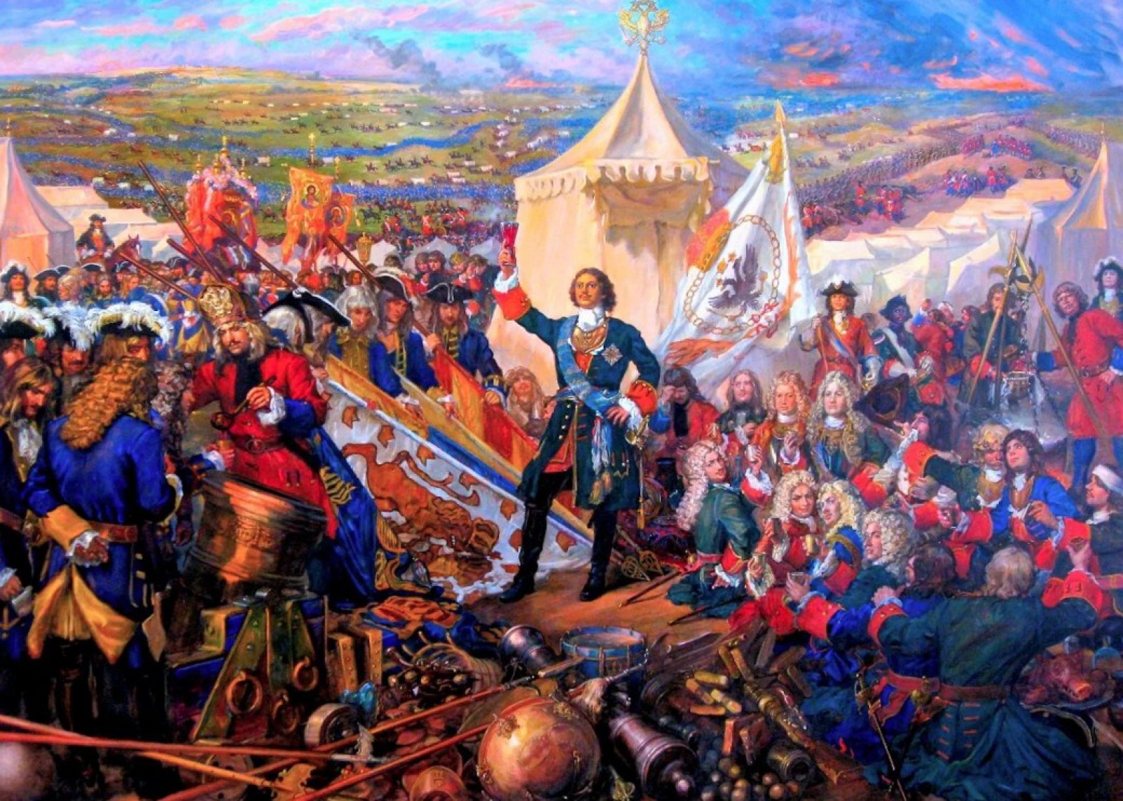 Победа битвы сильнейших. Полтавская битва (1709 год).
