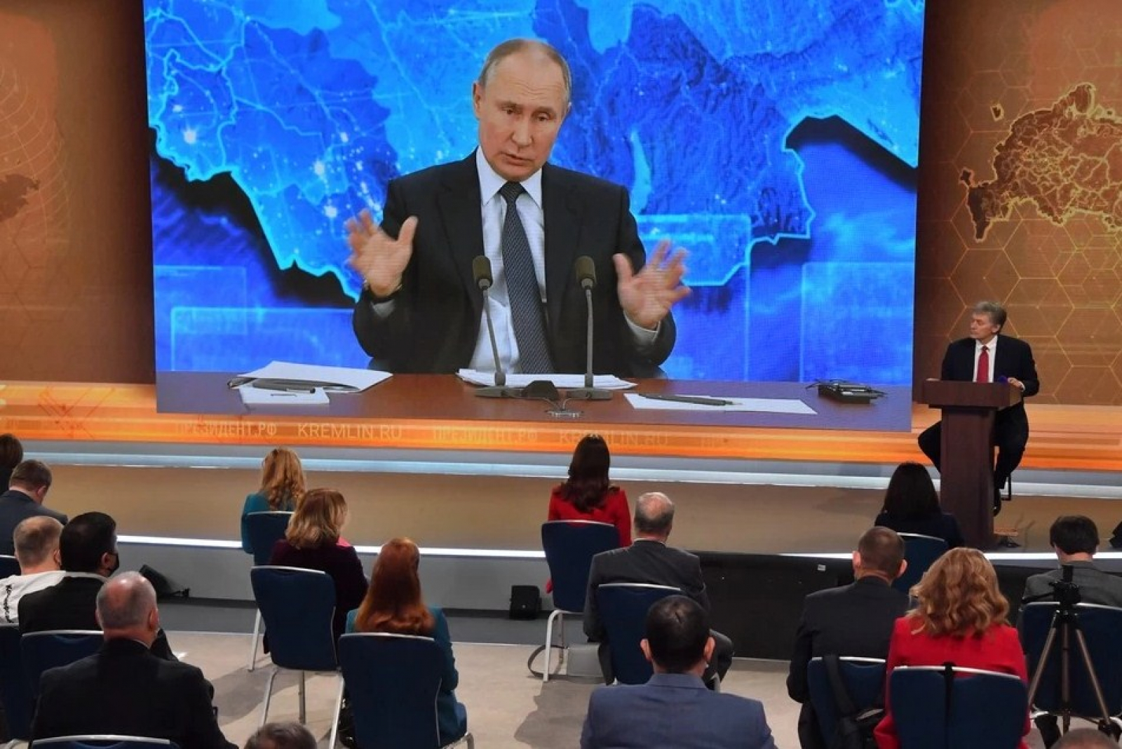 Большая пресс-конференция Владимира Путина 2021