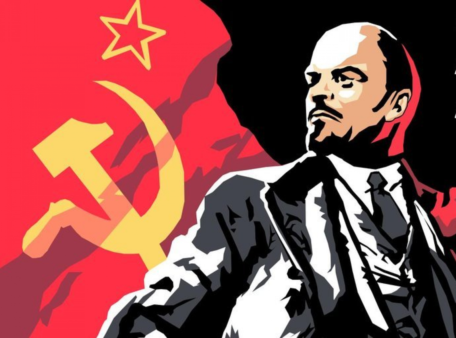 Портрет Ленина по клеточкам
